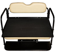 Club Car DS Golf Cart Rear Flip Flop Seat Kit 1982 to 2000.5